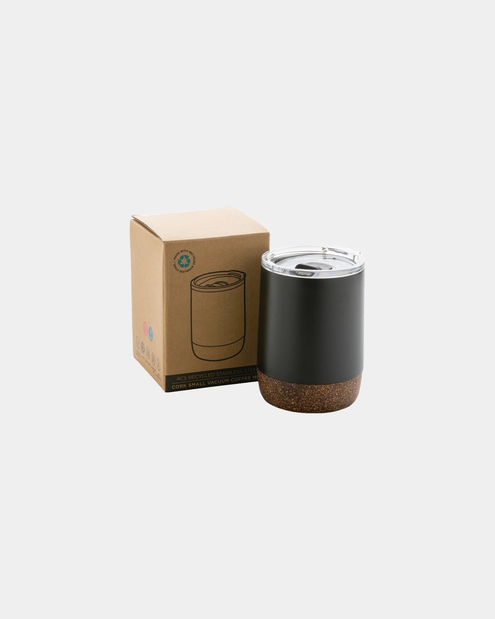 Tasse à café isotherme acier recyclé 180ml à personnaliser